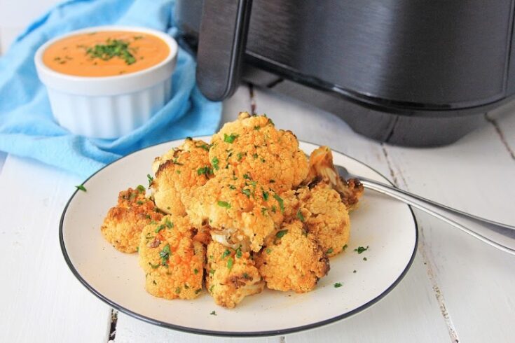 Air Fryer Buffalo Cauliflower