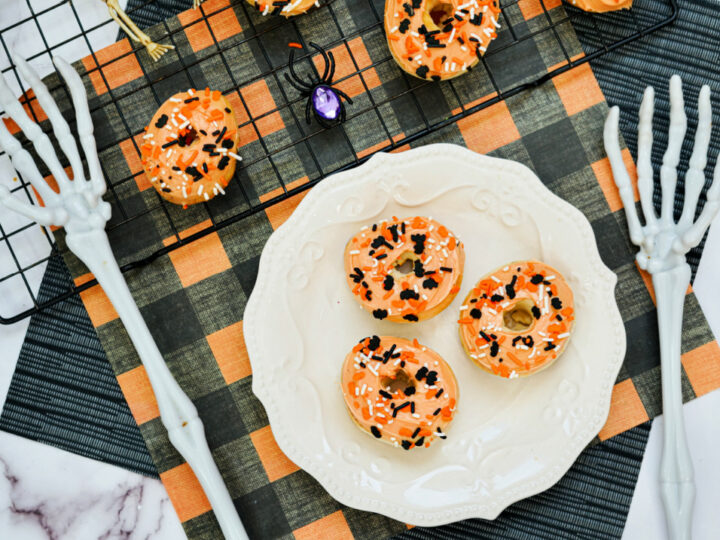 Air Fryer Halloween Donuts