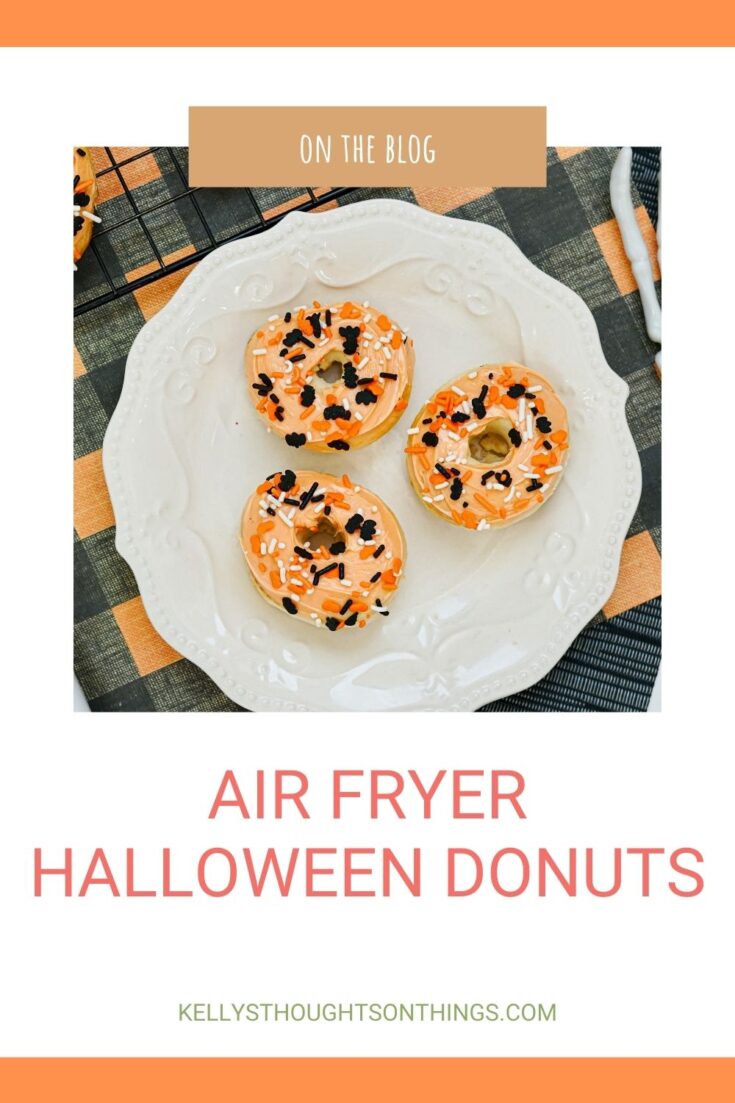 Air Fryer Halloween Donuts