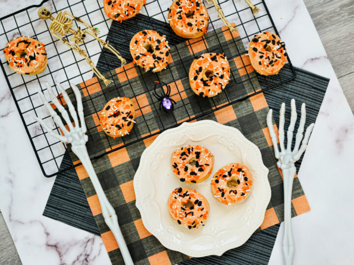 Air Fryer Halloween Donuts