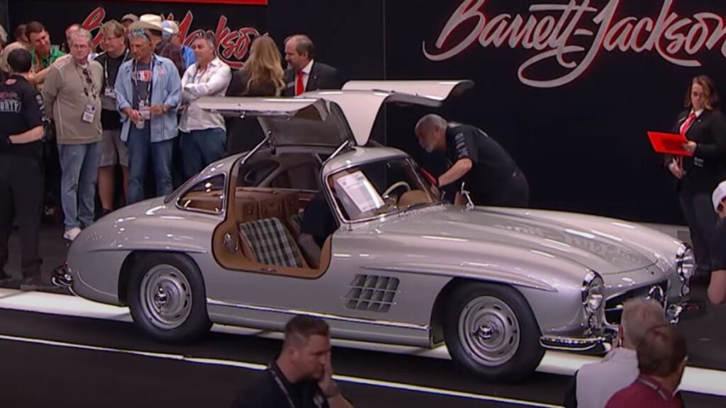 7. 1956 Mercedes-Benz 300 SL 'Alloy' Gullwing $9.3 Million