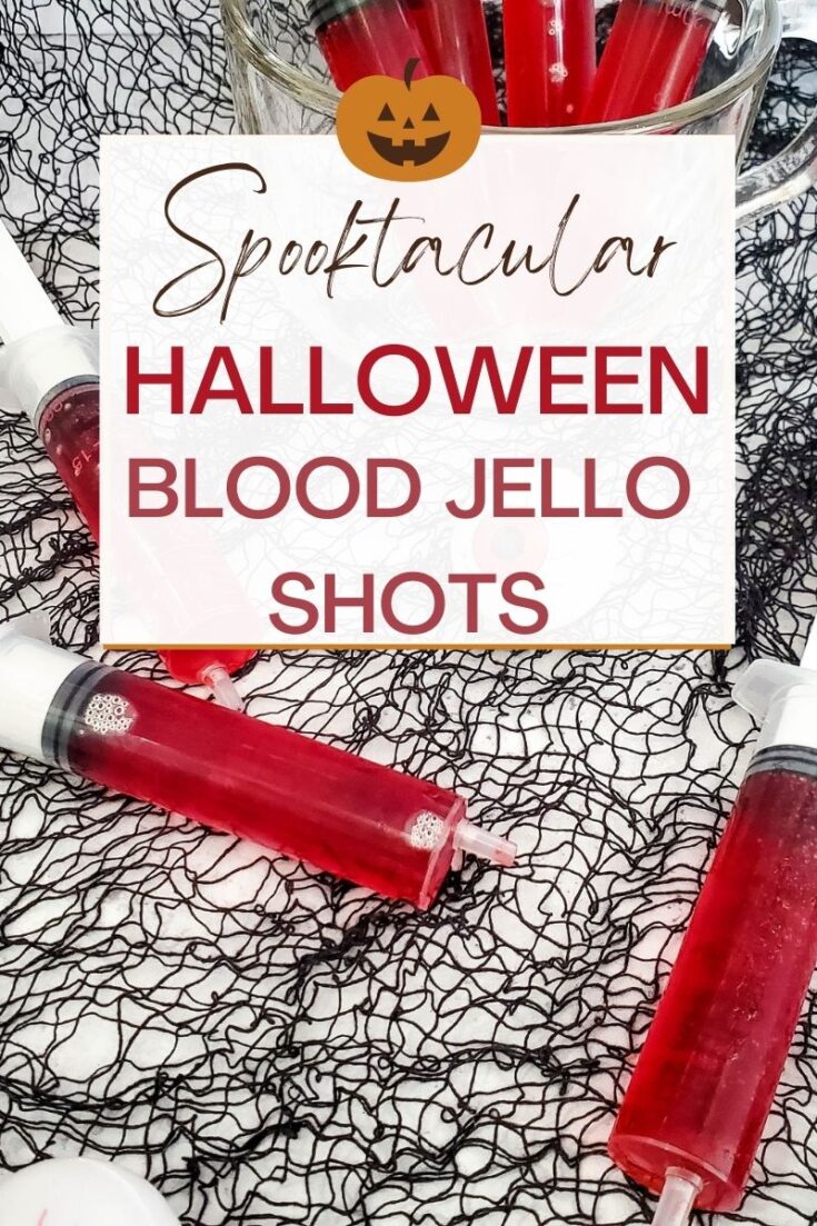 Halloween Blood Jello Shots