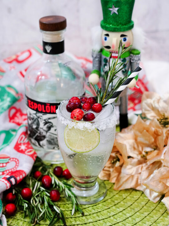 Christmas Ranch Water Cocktail