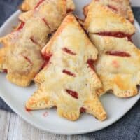 Christmas Tree Cherry Hand Pies Recipe