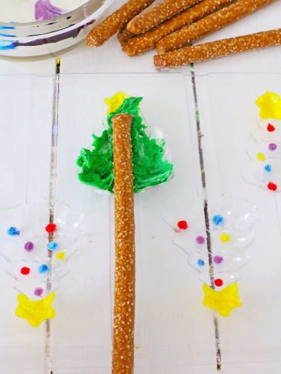 Christmas Tree Pretzels Recipe