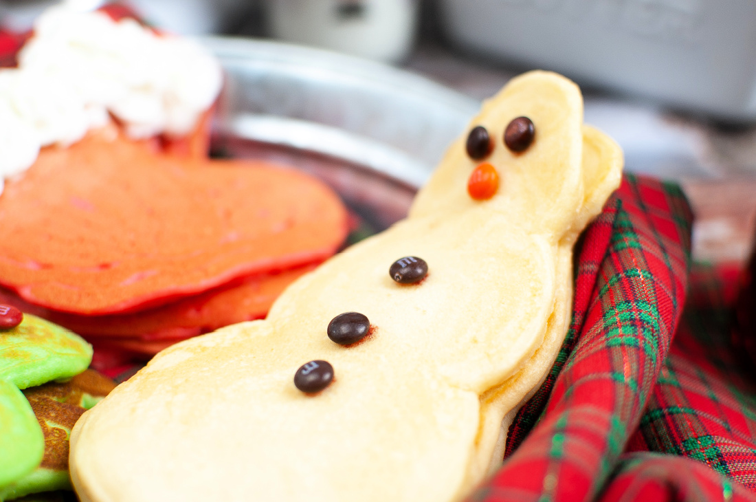 Delicious Christmas Pancakes