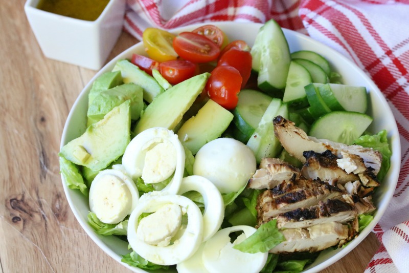 Healthy Cobb Salad Recipe