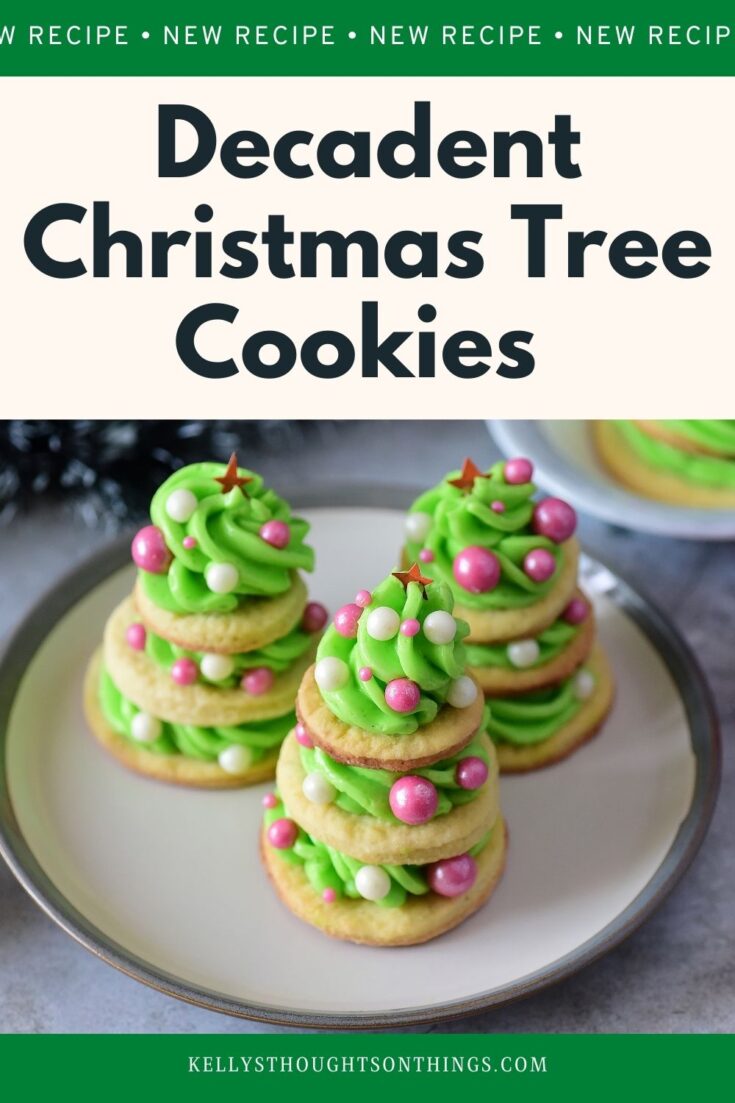 Decadent Christmas Tree Cookies