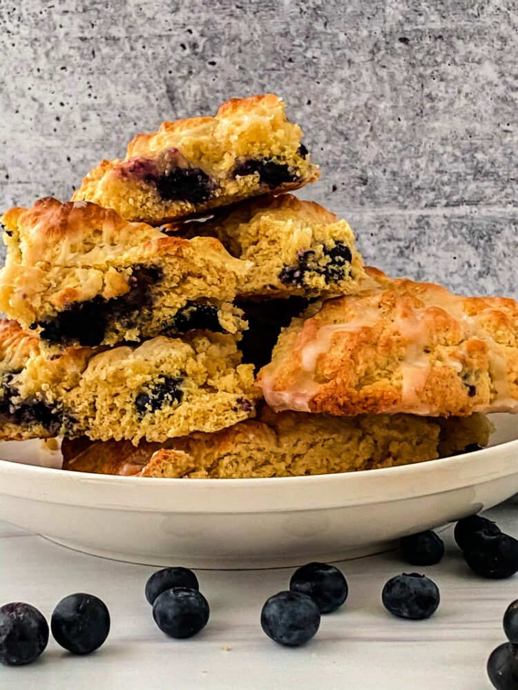 Gluten-Free Lemon Blueberry Scones