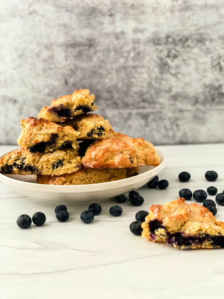 Gluten-Free Lemon Blueberry Scones