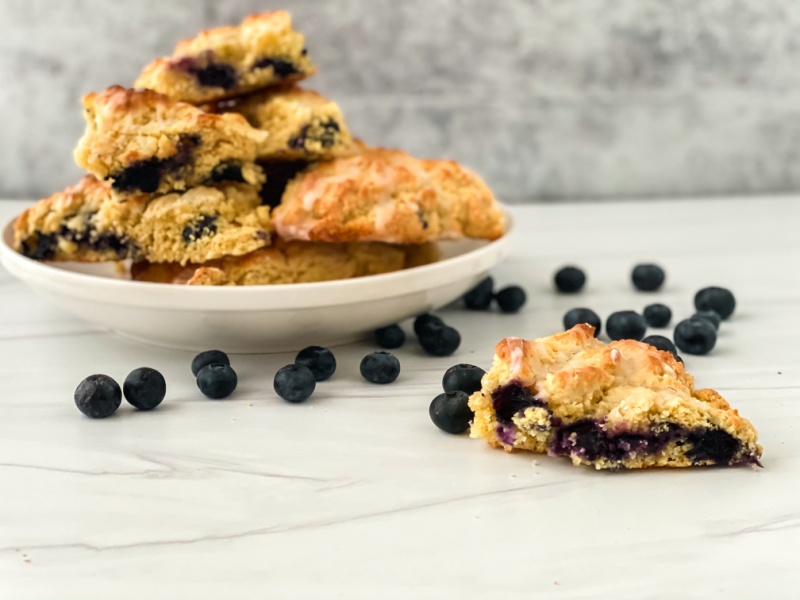 Gluten-Free Lemon Blueberry Scones