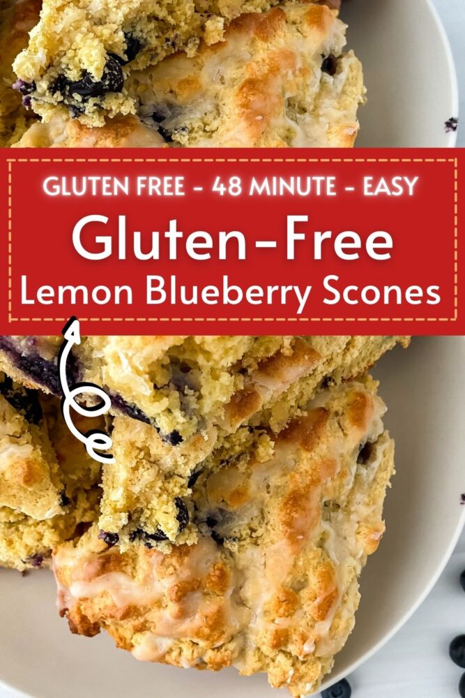 Gluten-Free Lemon Blueberry Scones