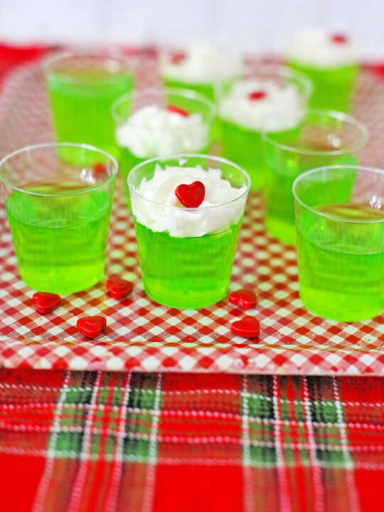 Grinch Jello Shots