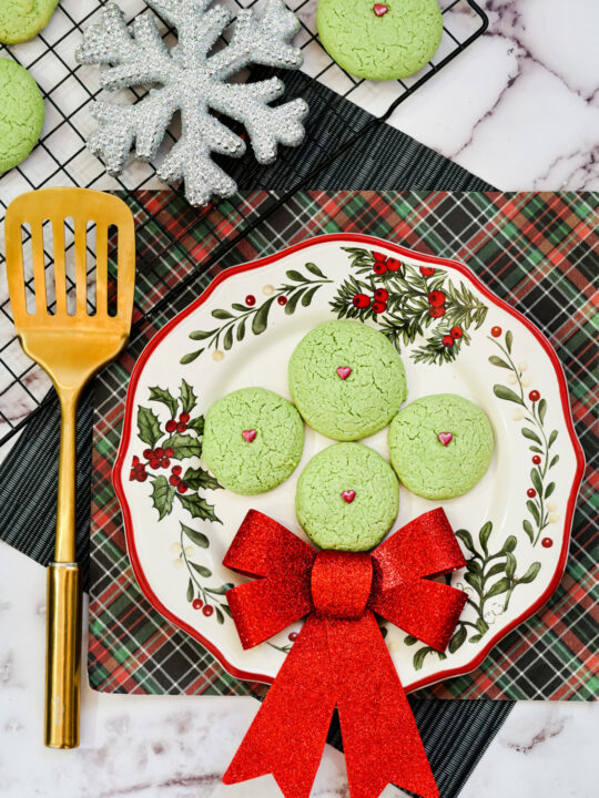 Grinch Sugar Cookies