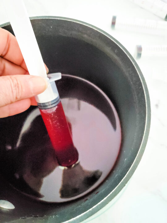 Halloween Blood Jello Shots