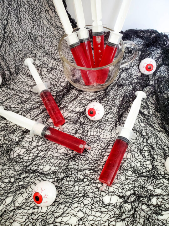 Halloween Blood Jello Shots