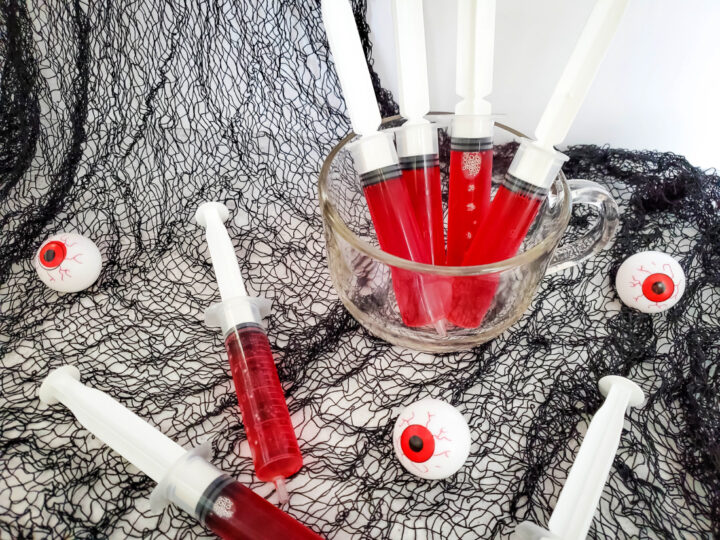 Halloween Blood Jello Shots