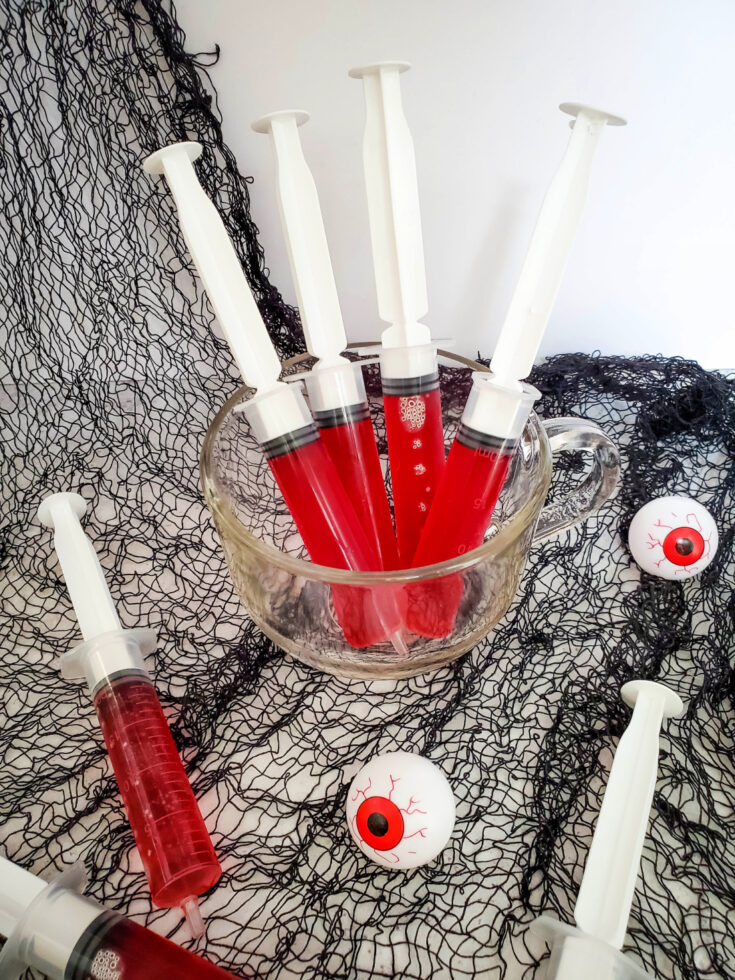 Halloween Blood Jello Shots