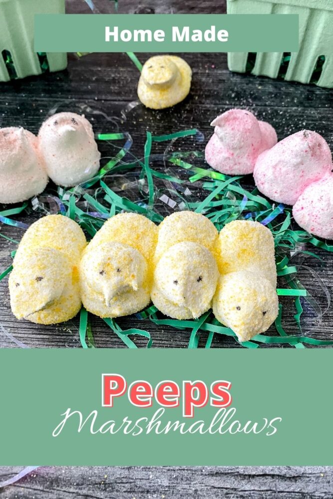 Homemade Peeps Marshmallows