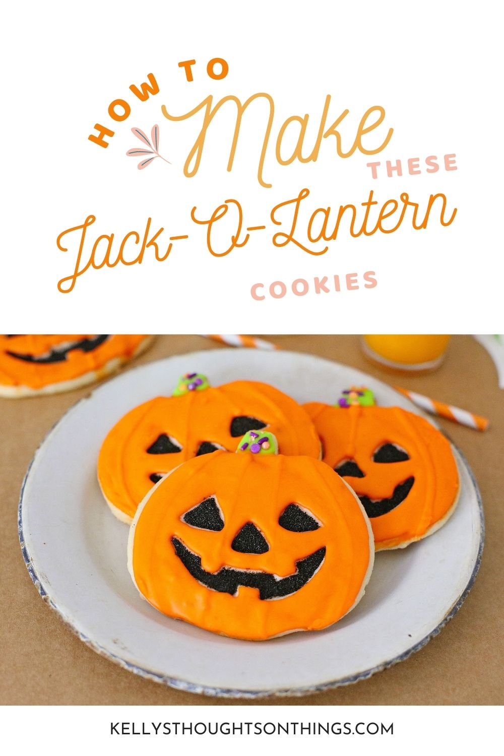 How To Make These Amazing Jack-O-Lantern Cookies