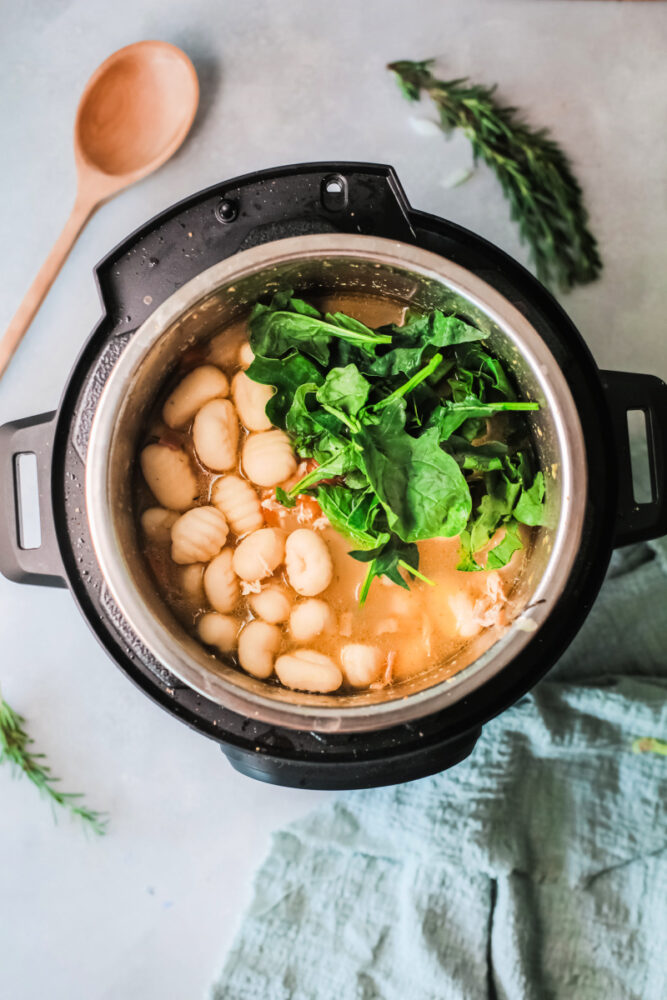 Instant Pot Chicken Gnocchi Soup