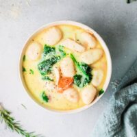 Instant Pot Chicken Gnocchi Soup