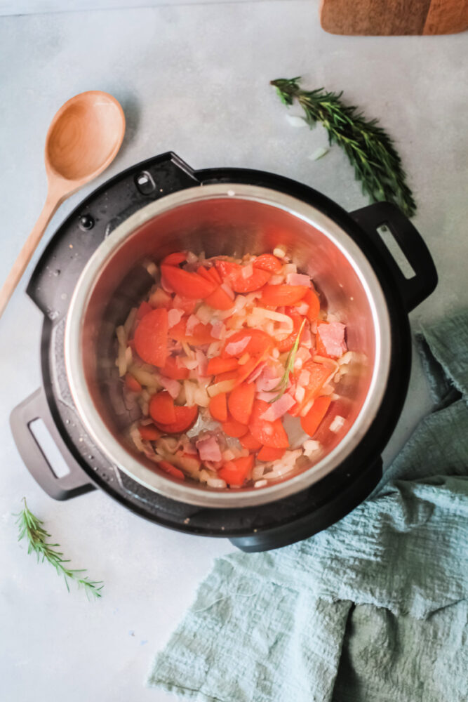 vegetables in instant pot