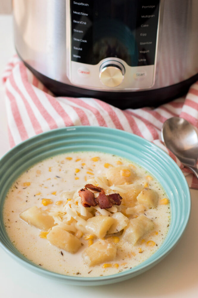 Instant Pot Corn Chowder