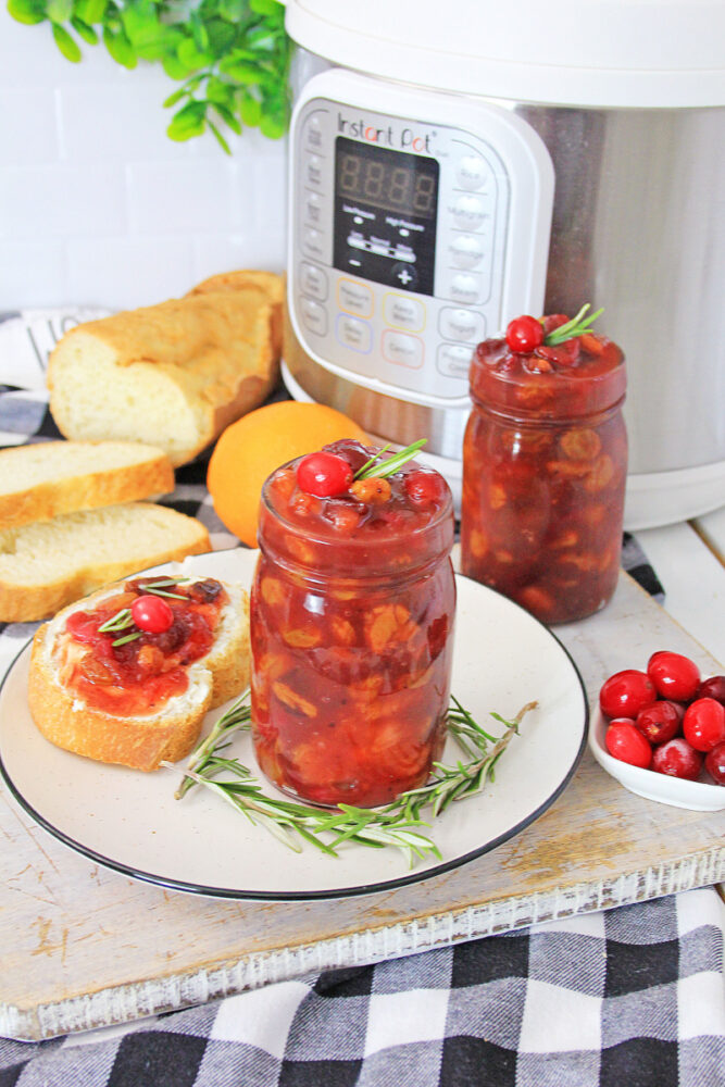 Instant Pot Orange Cranberry Chutney