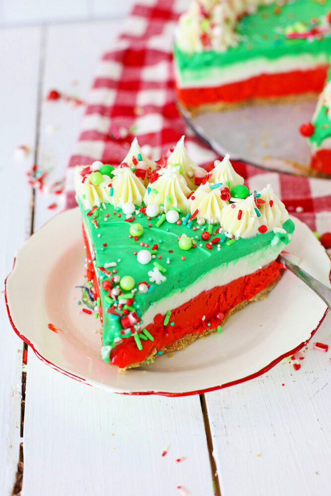 Christmas No bake Cheesecake