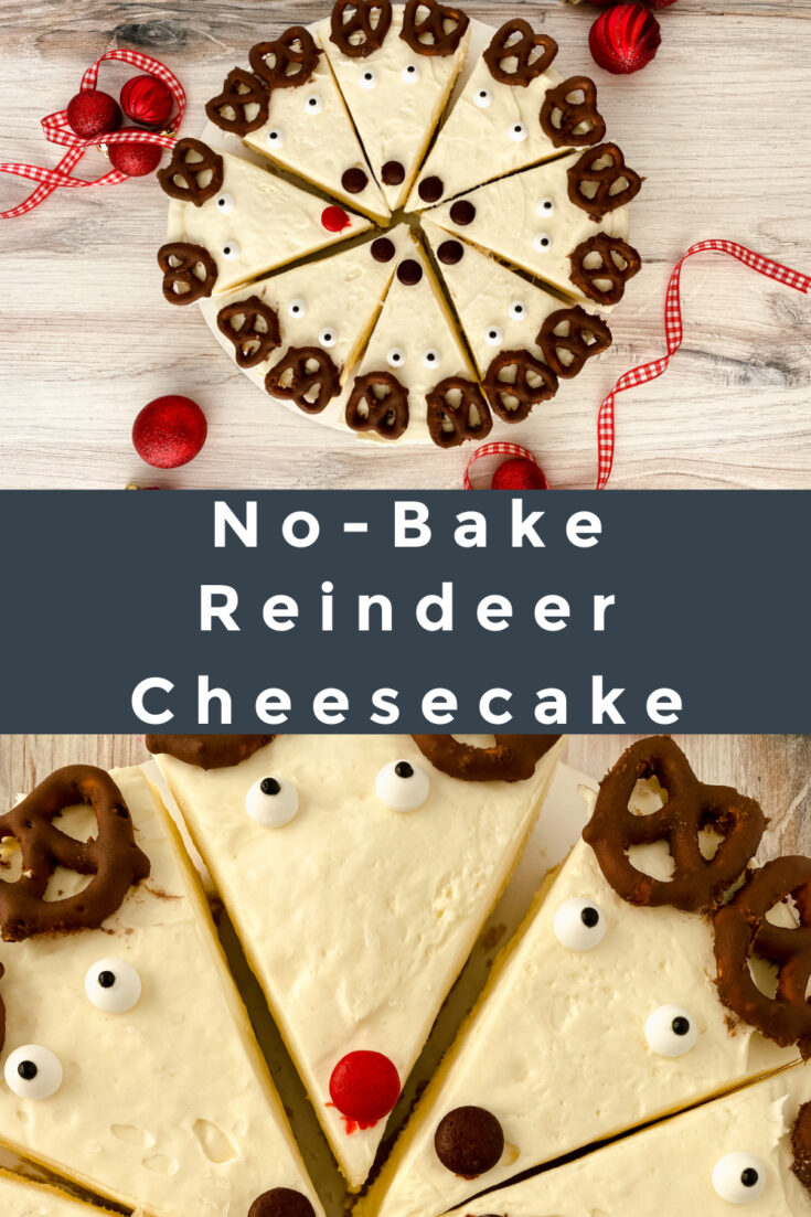 No-Bake Reindeer Cheesecake Recipe