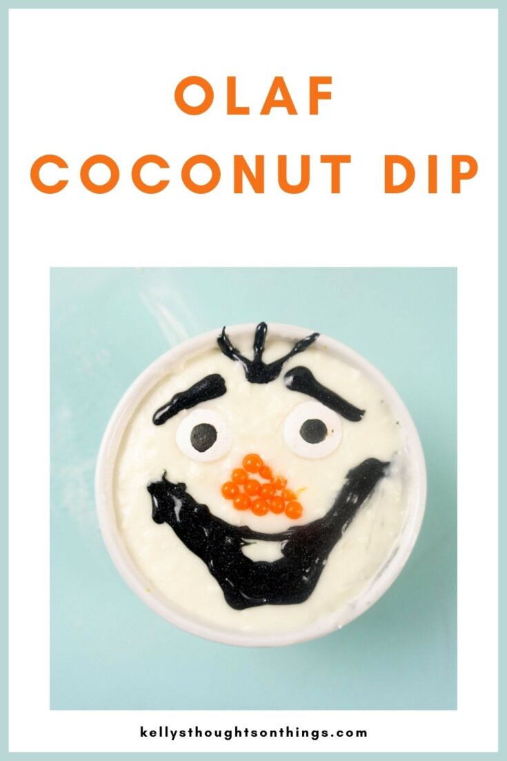 Olaf Coconut Dip