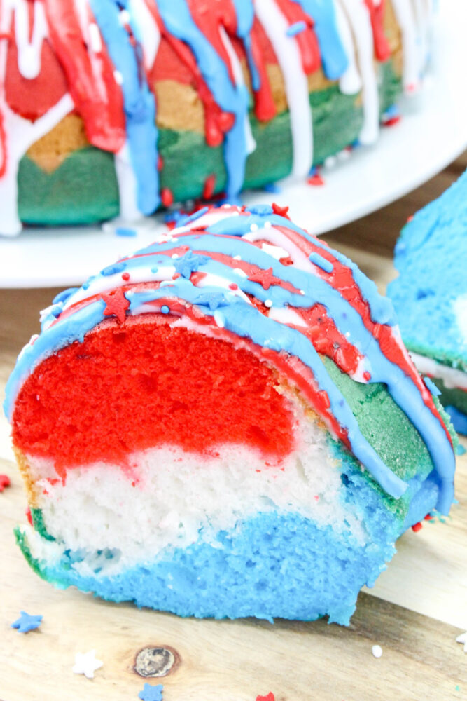 Patriotic Bundt Cake