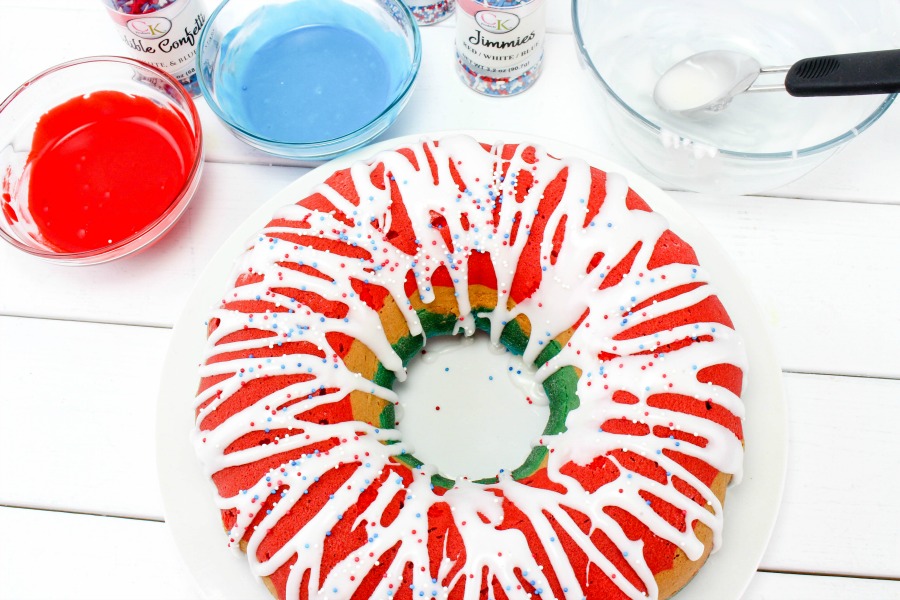 Patriotic Bundt Cake