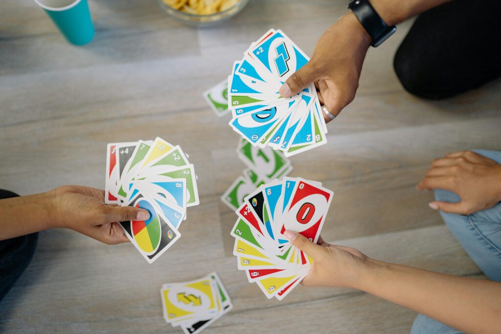 7. Uno: Card Game Fun for All Ages