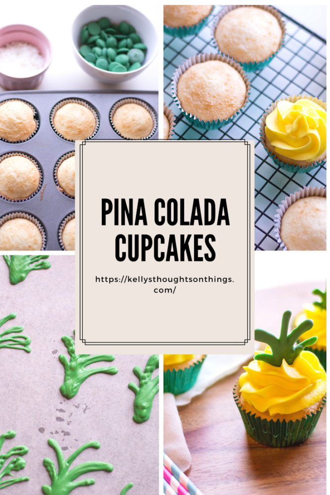 Pina Colada Cupcake