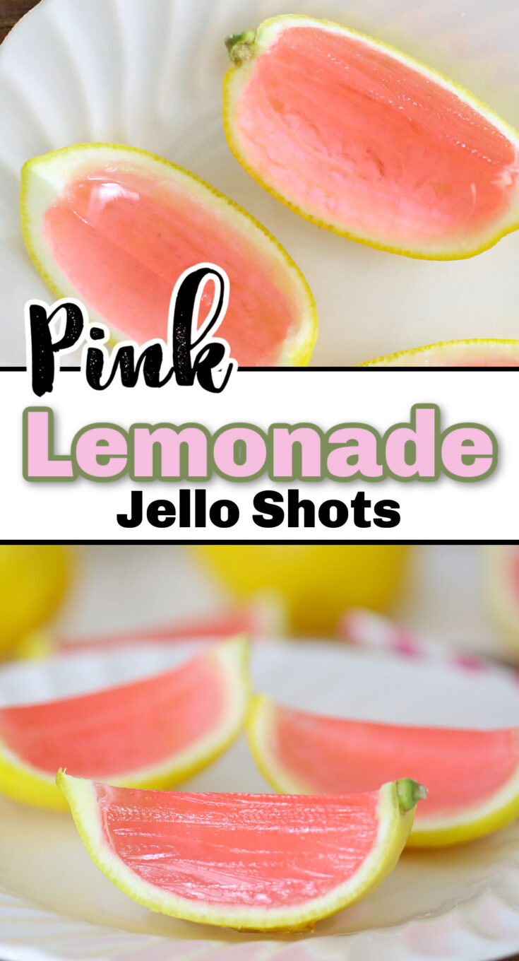 Pink Lemonade Jello Shots