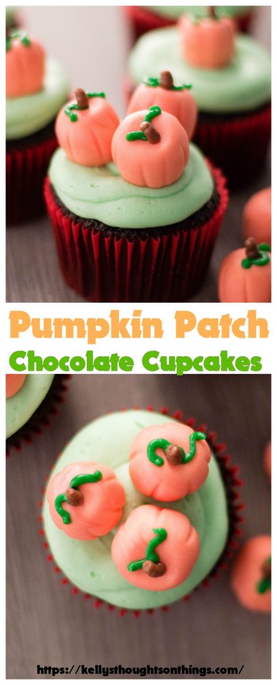 Pumpkin Patch Chocolate Cupcakes