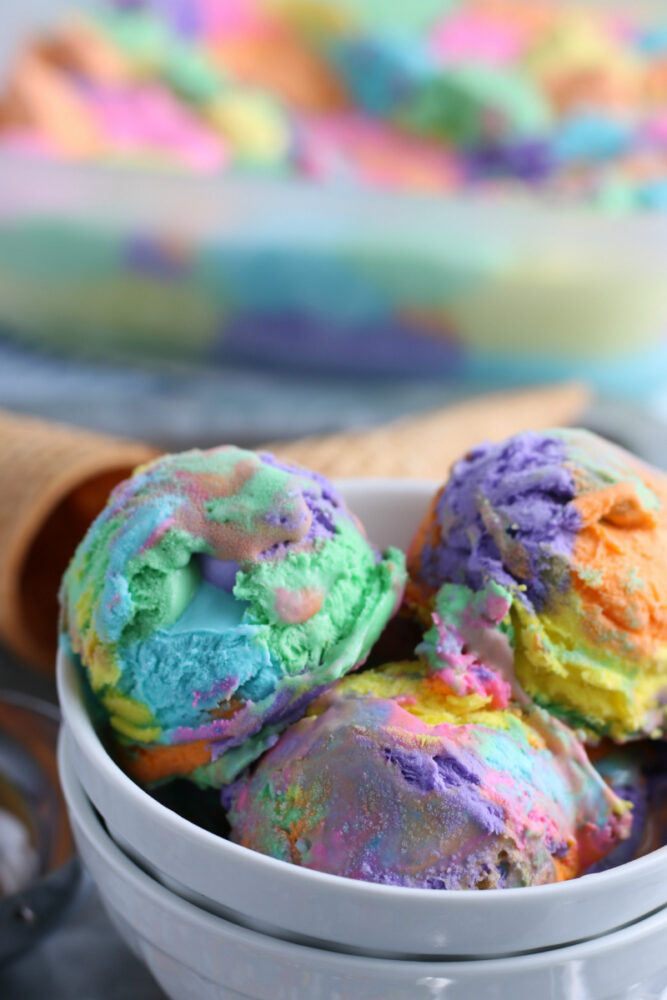 Rainbow Ice Cream