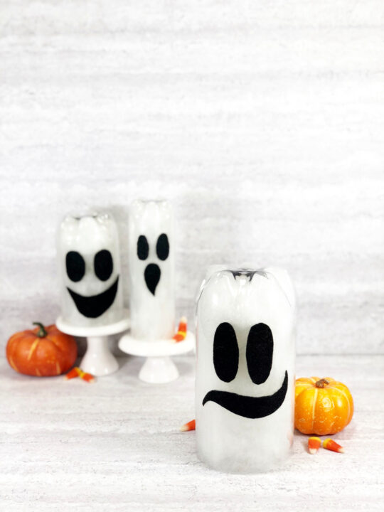 Recycled Bottle Ghost Craft