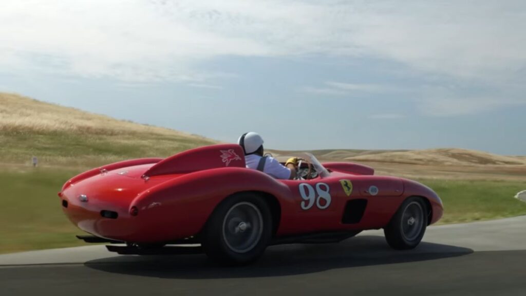 4. 1955 Ferrari 410 Sport Spider $12.9 Million