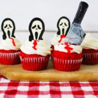 Scary Delicious Scream-Inspired Cupcakes