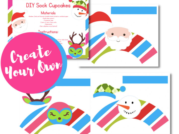 Sock Cupcake DIY Craft