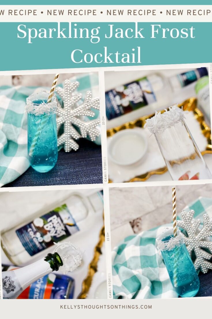 Sparkling Jack Frost Cocktail