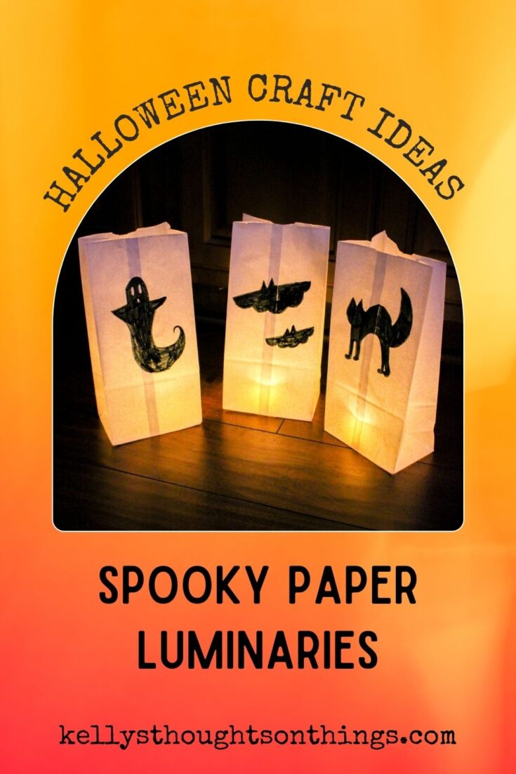 Spooky Paper Luminaries