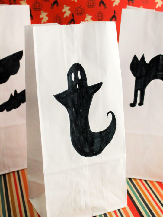 Spooky Paper Luminaries Craft