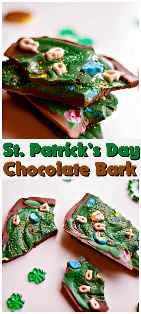 St. Patrick’s Chocolate Bark Recipe