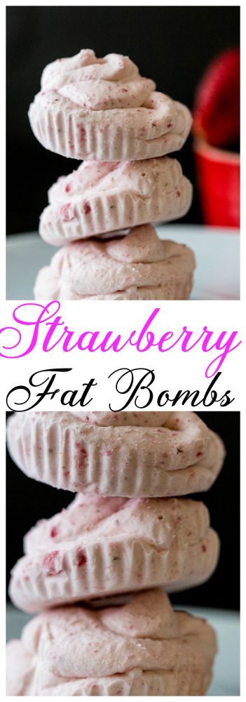 Strawberry Fat Bombs Recipe