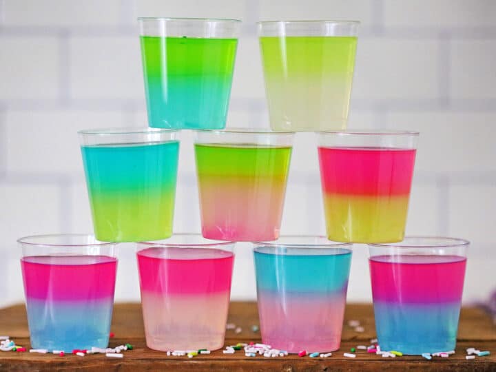 Tie Dye Jello Shots Recipe