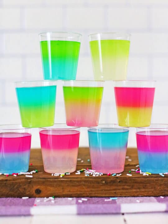 Tie Dye Jello Shots Recipe